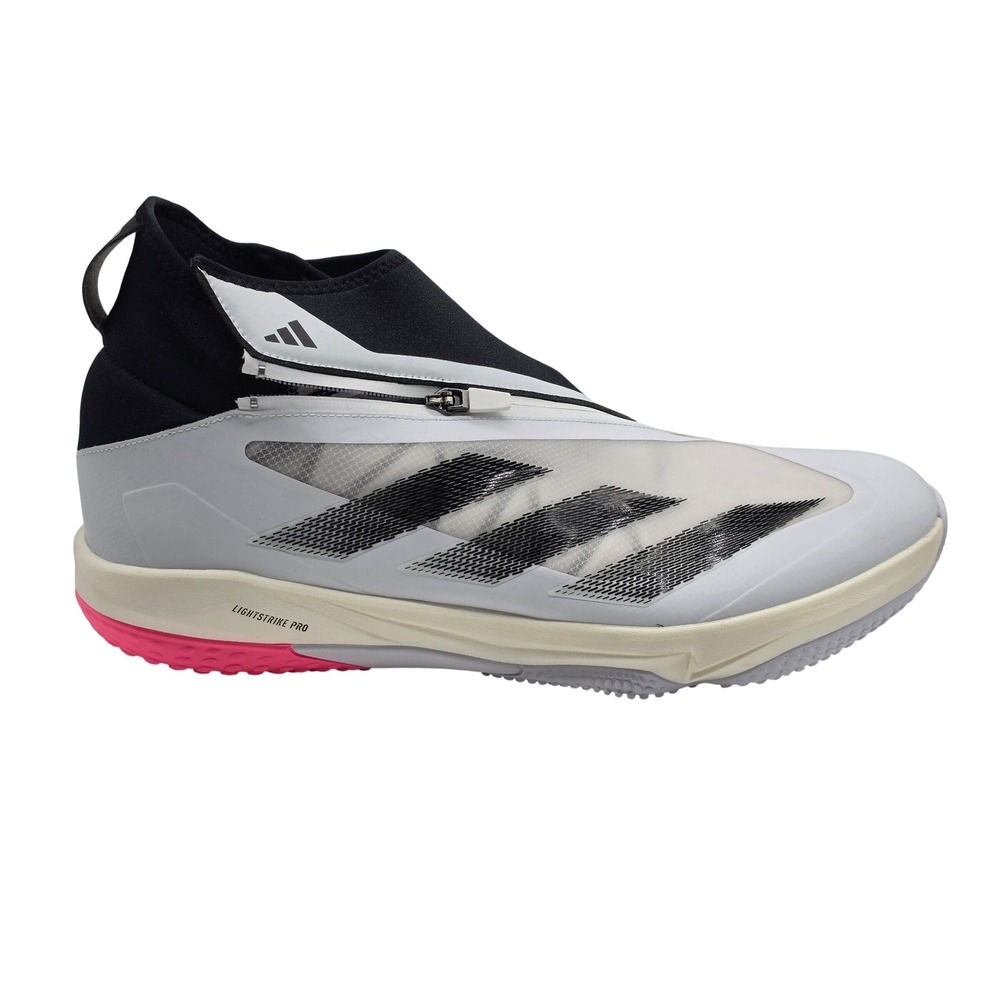 Adidas Adizero Impact+ Turf Mens 16 White Black Pink Baseball Shoes IF8498